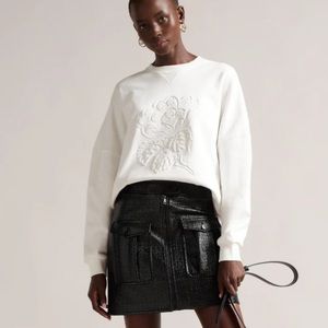 Ted Baker | Maggei Mini Utility Skirt With Exposed Zip